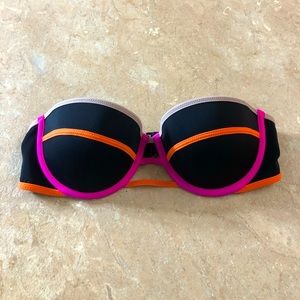 VS Strapless swim top